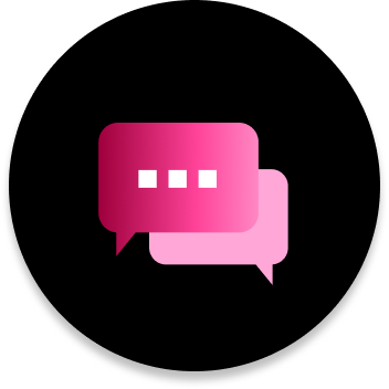 Chat bubble icon